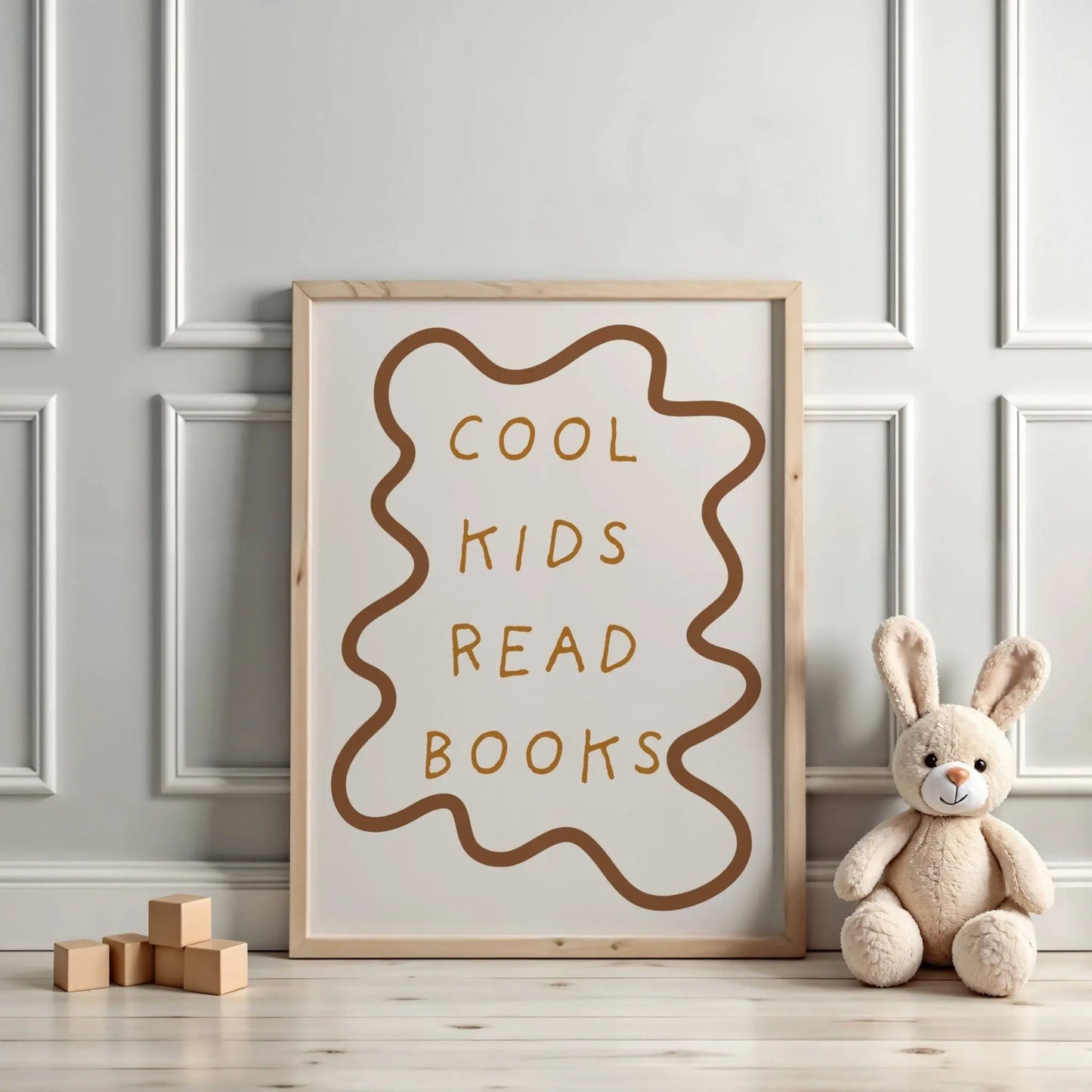 Cool Kids Read Books - Wavy Edition - Fine Art Print Autumns Corner