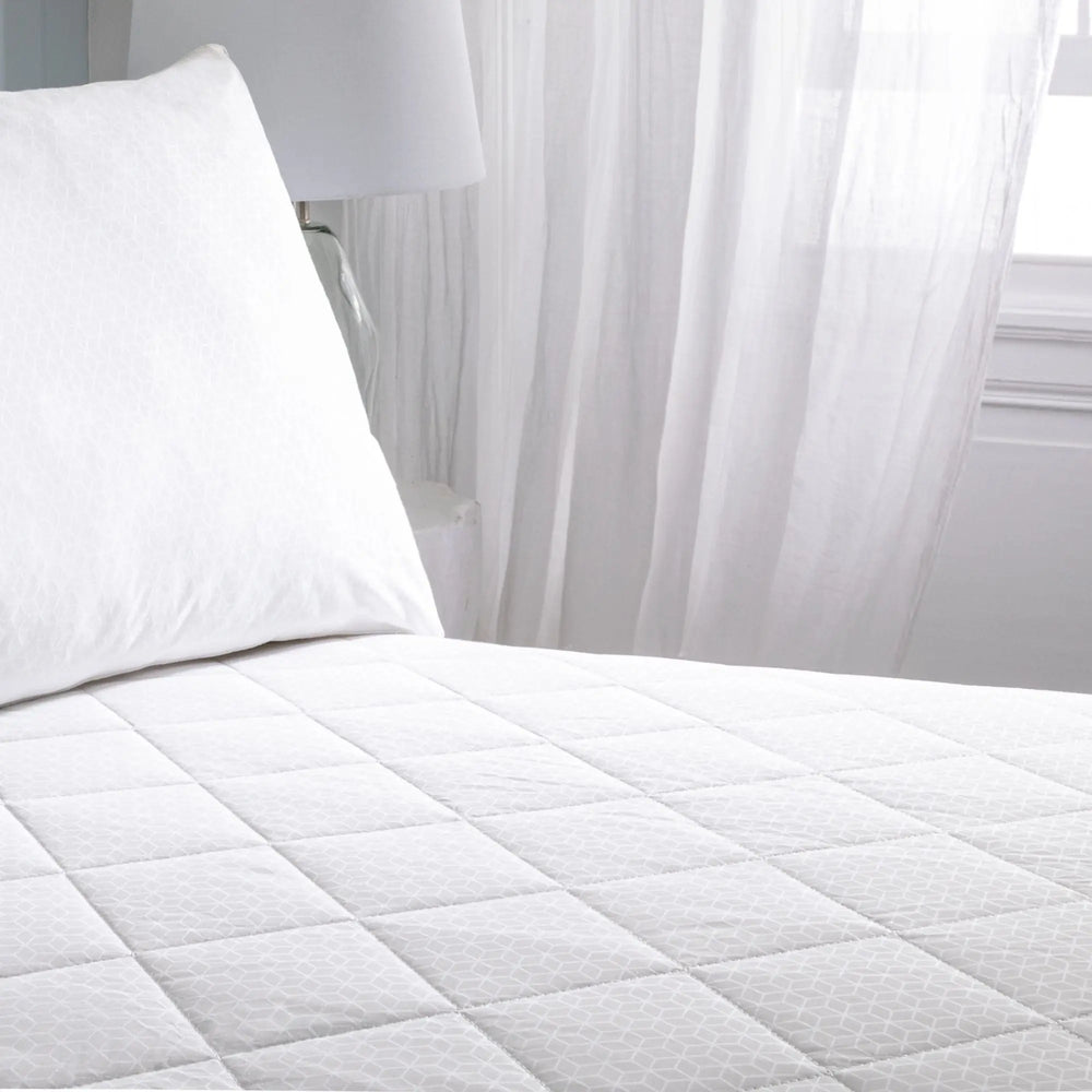 Cooling Smart Temperature Cotton Mattress Protector The Fine Bedding Company