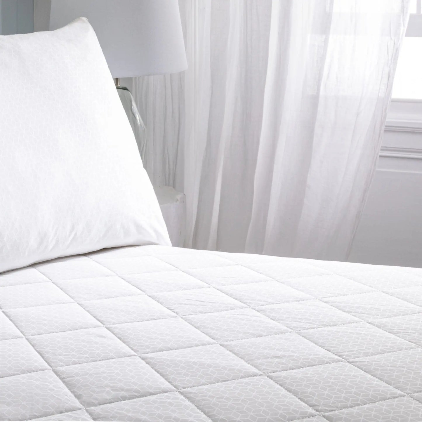 Cooling Smart Temperature Cotton Mattress Protector The Fine Bedding Company
