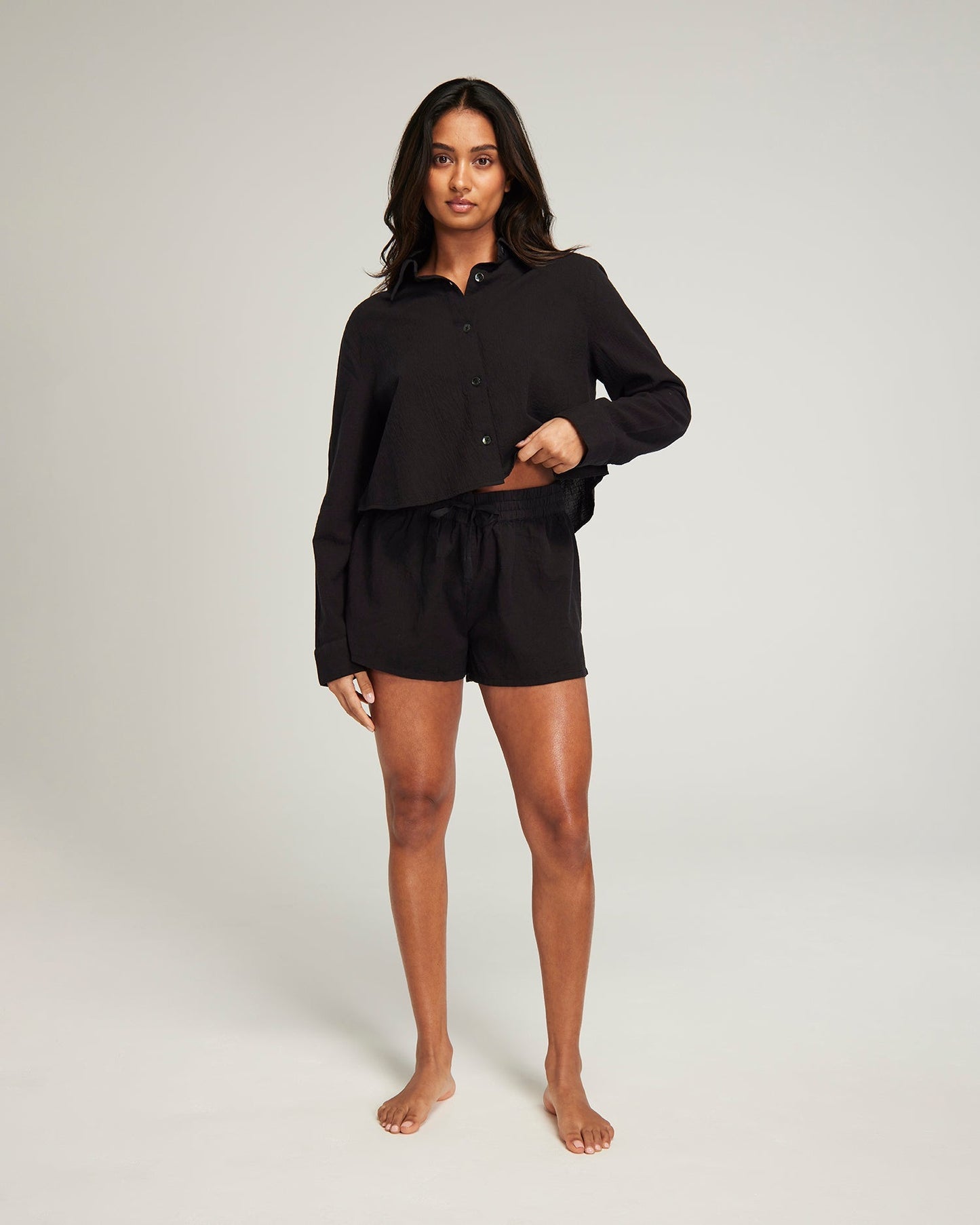 The Classic Boxer - Black Nudea