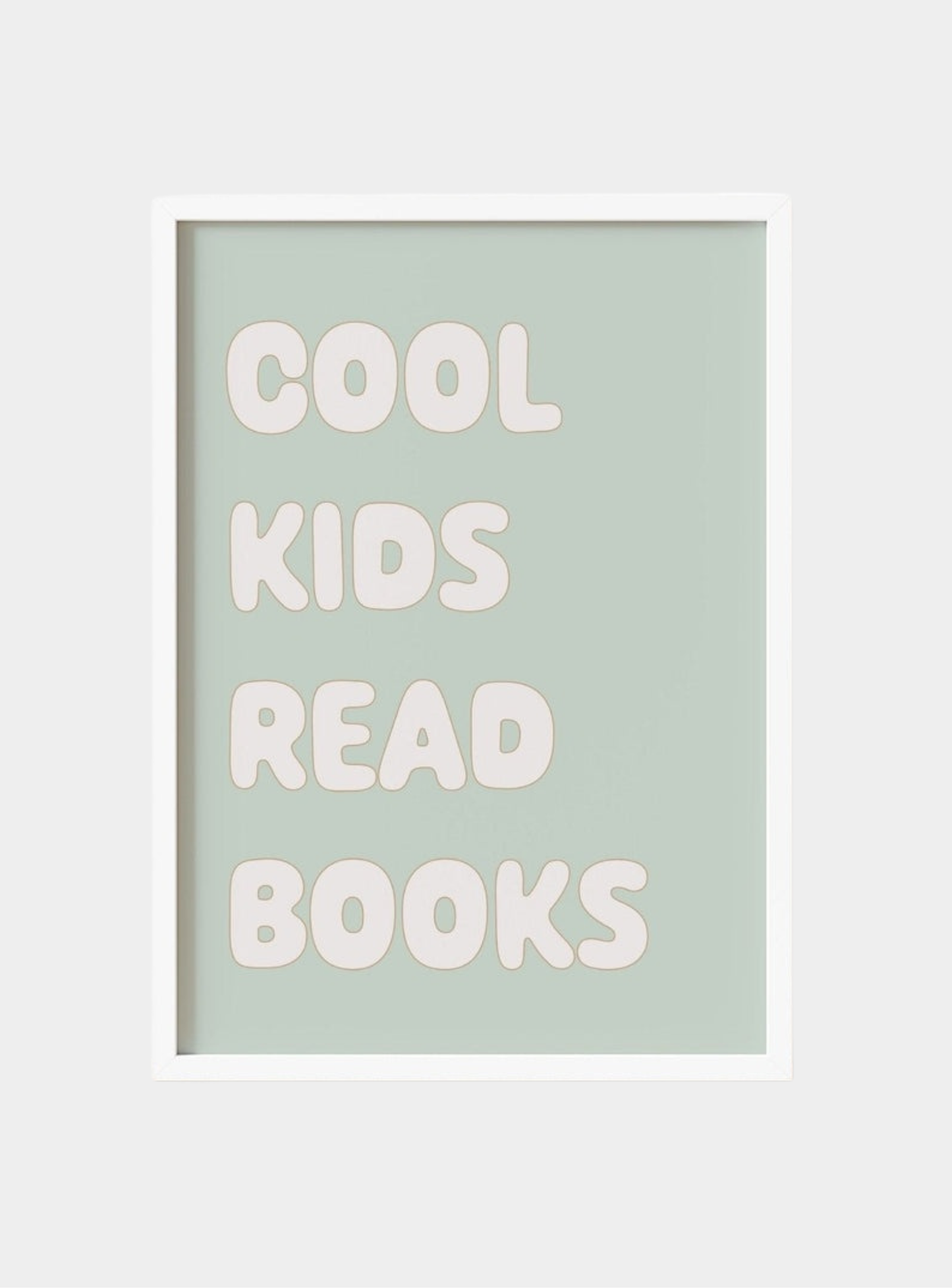 Cool Kids Read Books - Fine art print Autumns Corner