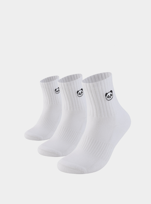 Ivory/Blue/Pink - Panda