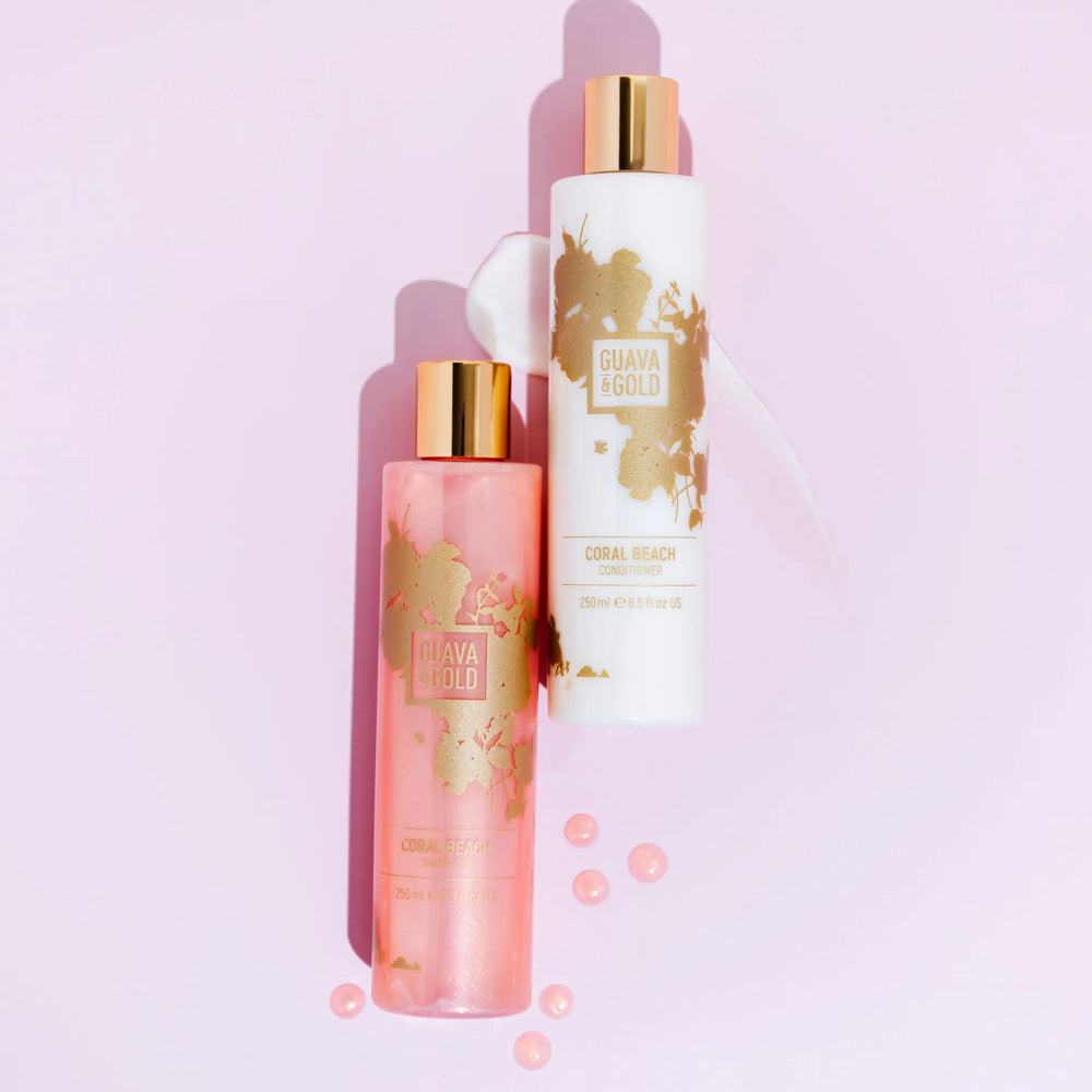 Coral Beach Shampoo & Conditioner Duo Guava & Gold