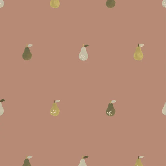 Cork Pears Wallpaper Piglet
