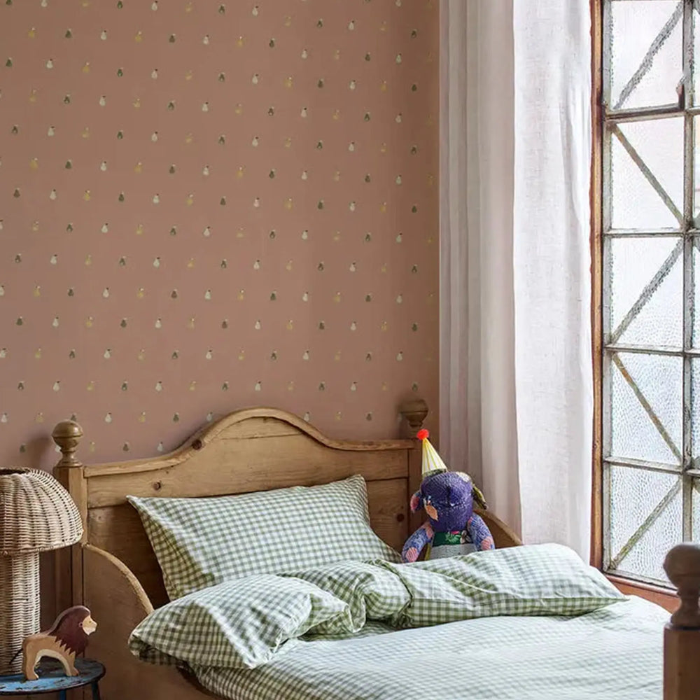 Cork Pears Wallpaper Piglet