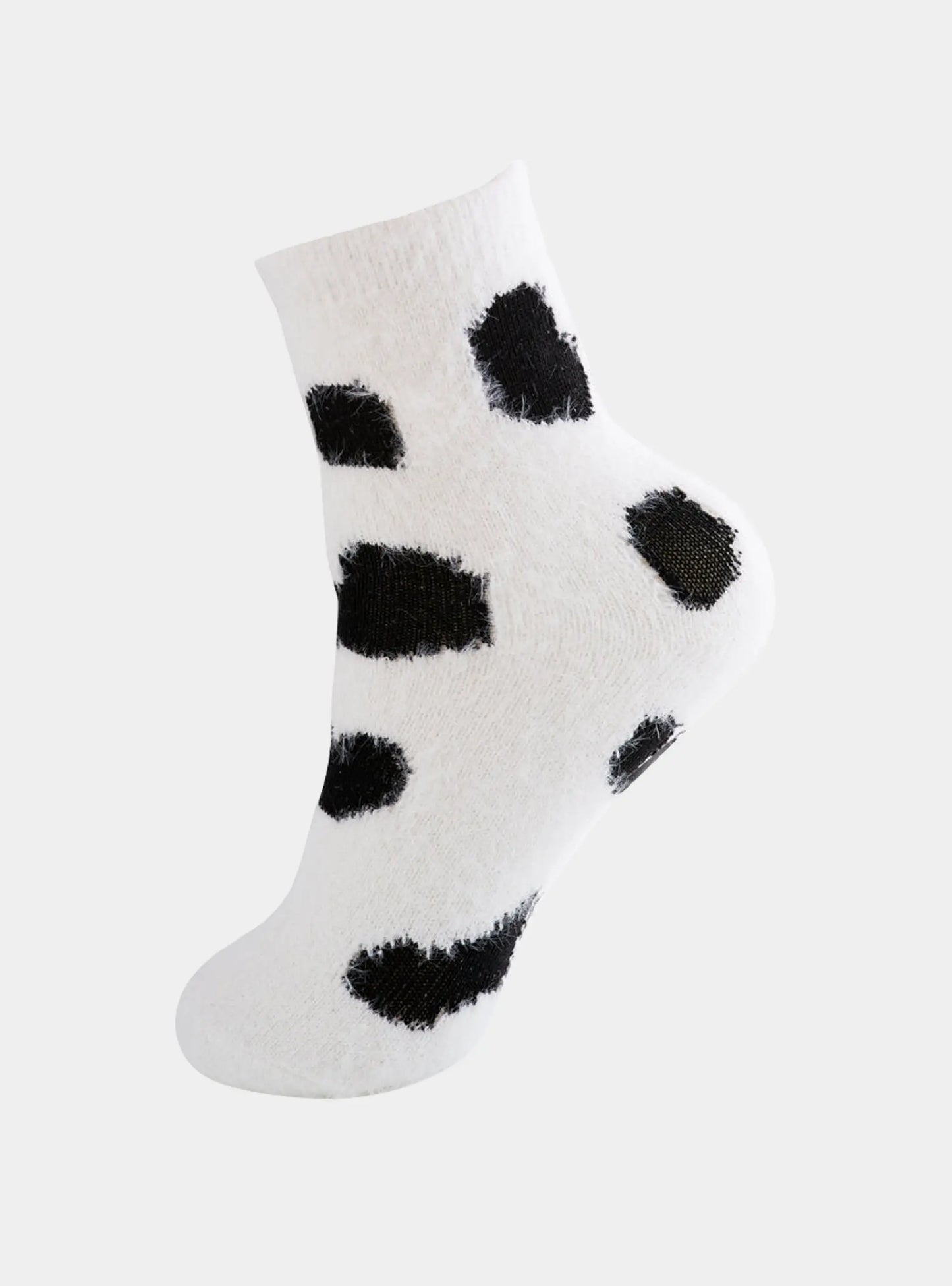 Cosy Cuddle Socks, Cow Print SMUG