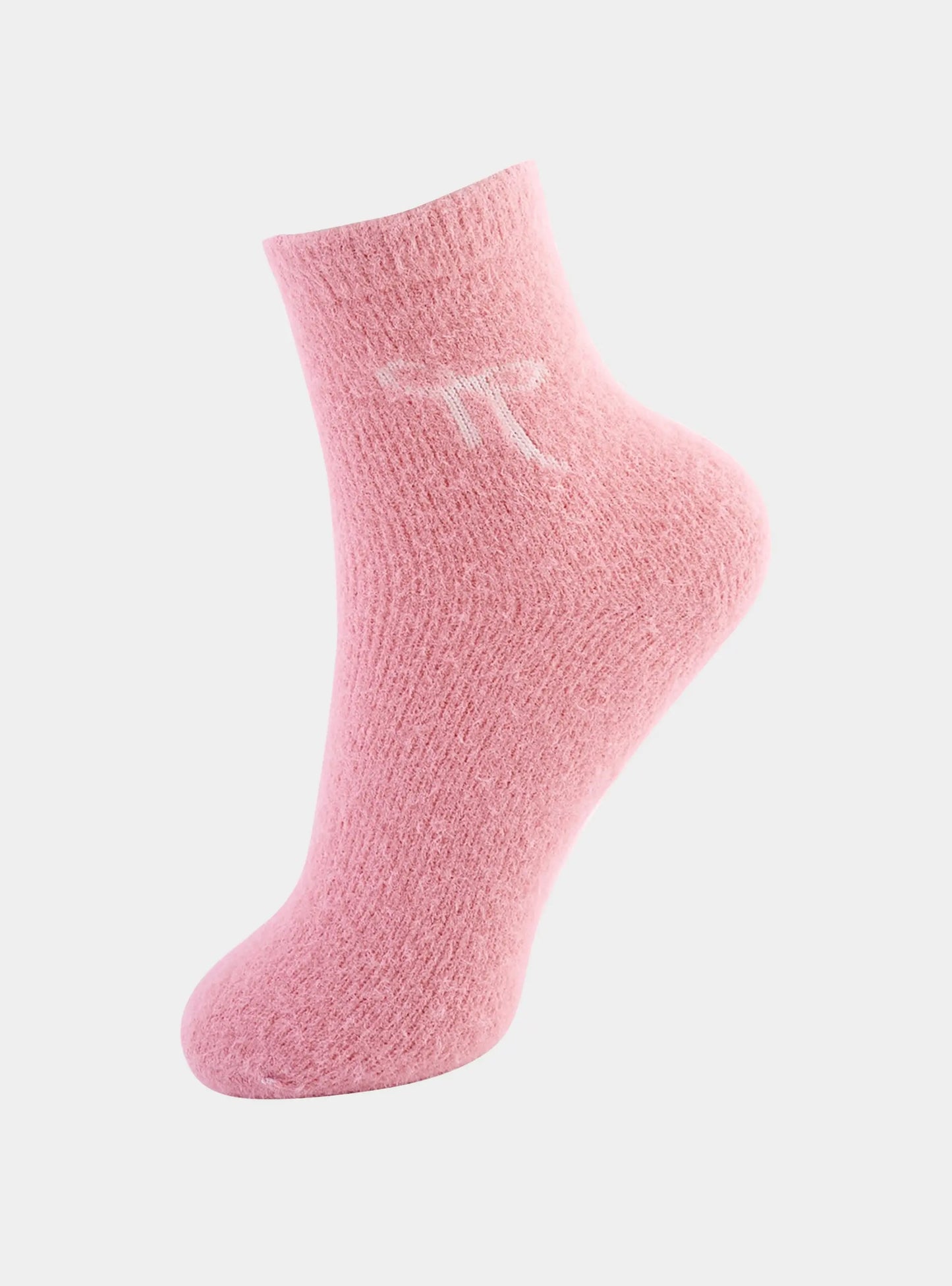 Cosy Cuddle Socks, White Bows SMUG