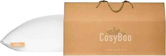 CosyBoo 1 Pack | Bamboo Memory Foam Pillow | Queen Size CosyBoo