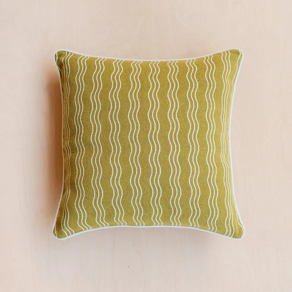 Cotton Bolster Cushion Cover in Navy Ditsy Floral TartanBlanketCo