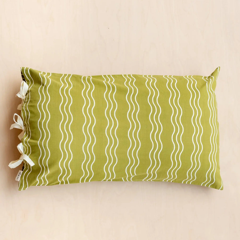 Cotton Cushion Cover in Pink Ruffle TartanBlanketCo