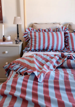 Blue & Red Stripe