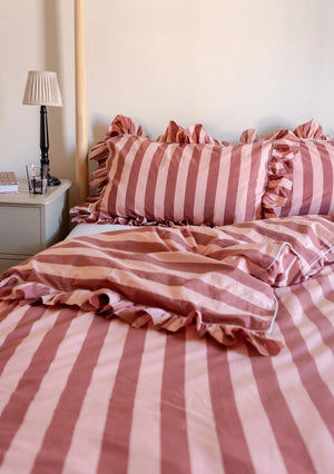 Pink & Red Stripe