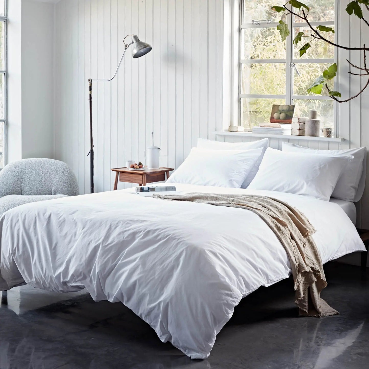 Cotton Percale Duvet Cover Cotton Collective