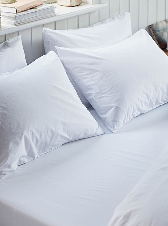 Cotton Percale Pillowcases Cotton Collective