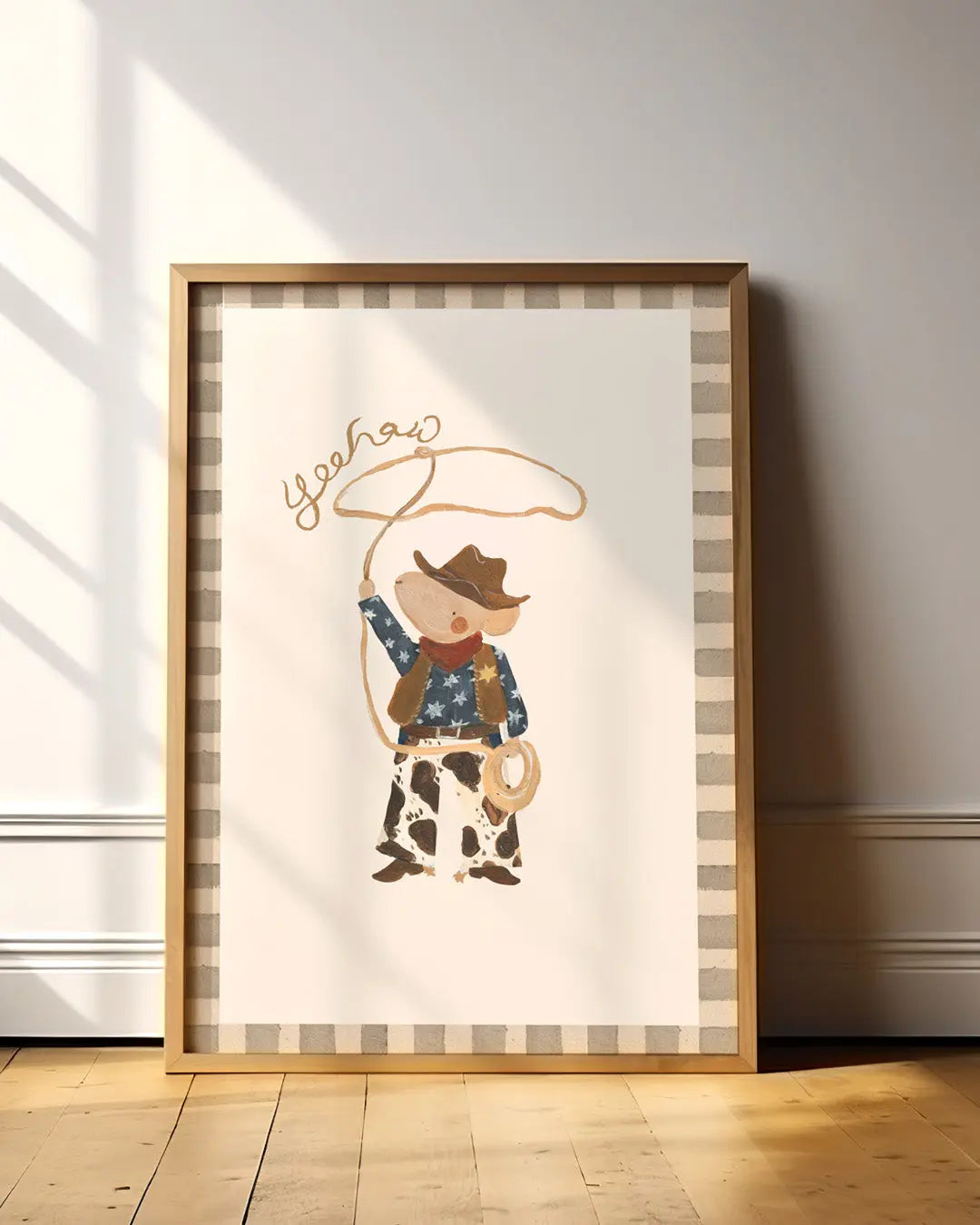 Cowboy Mouse- Mouse Print Lion & The Pear