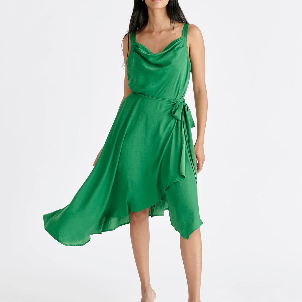 Cowl Neck Dress Paisie