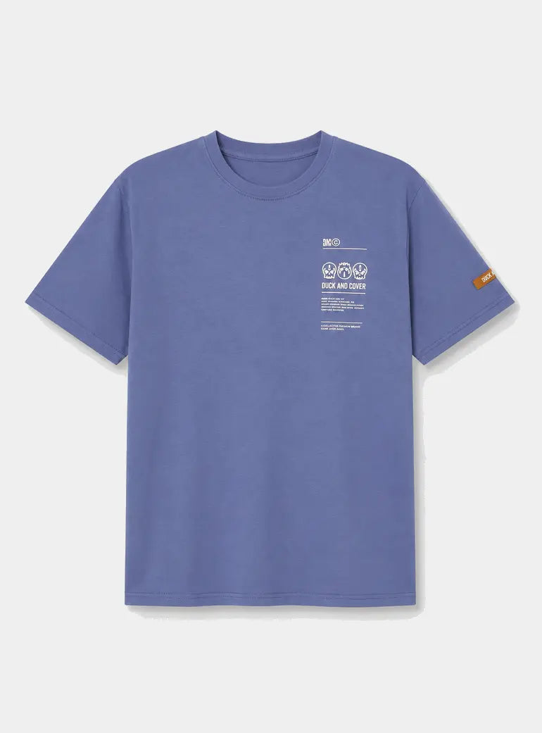 Cramptone T-Shirt Denim Blue Duck and Cover