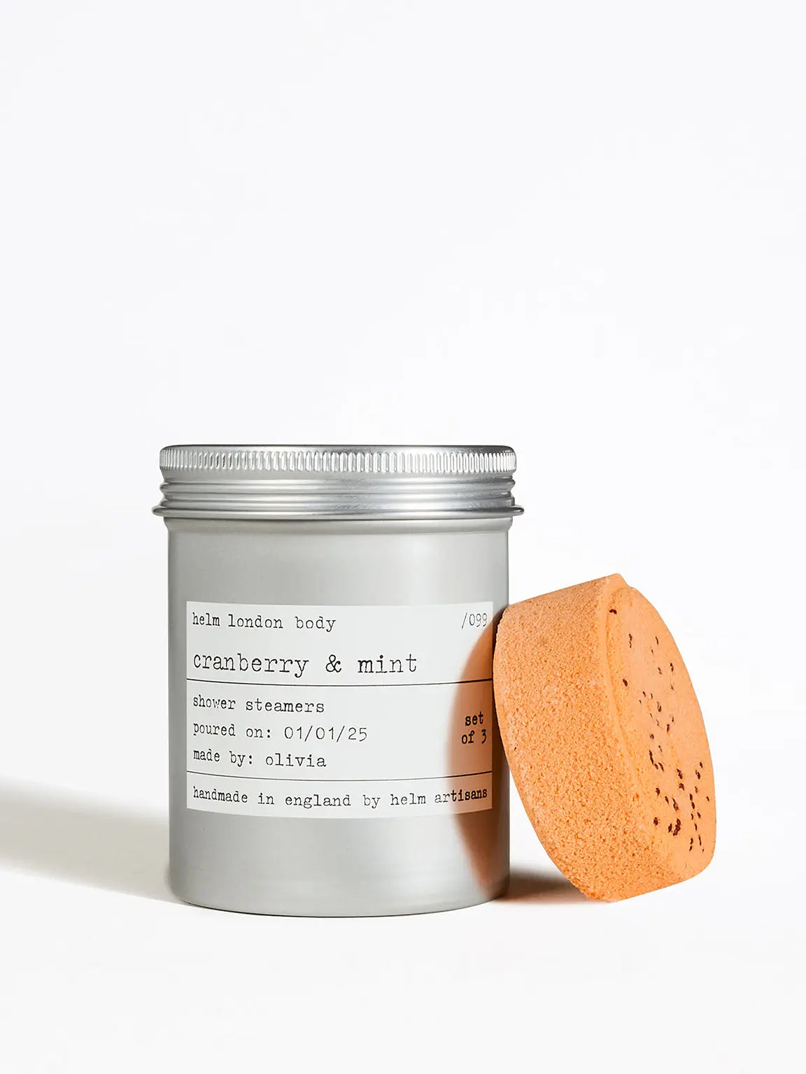 Cranberry & Mint - Shower Steamers x3 Helm London