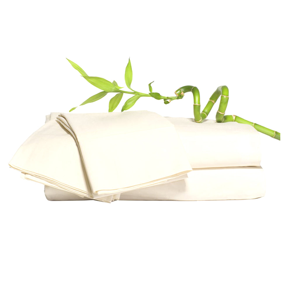 Bamboo Duvet Bed Set in Cream Euphoric Bedding