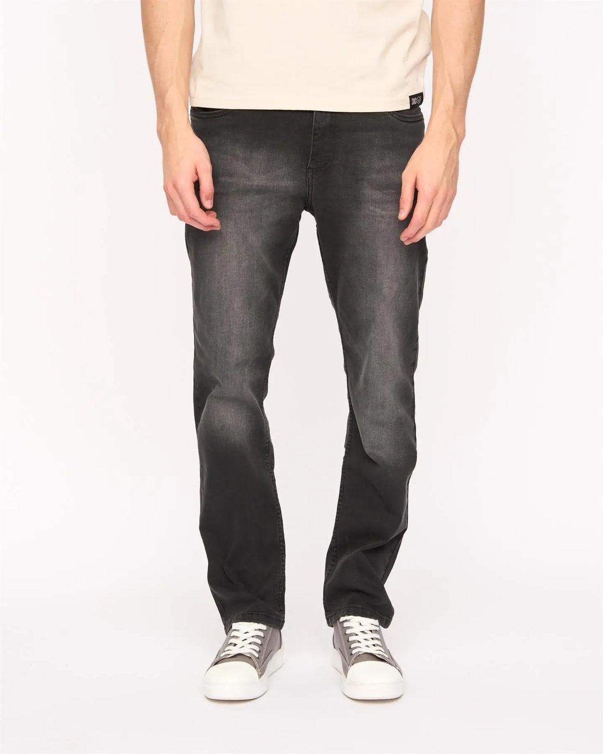 Crestline Straight Leg Jeans Black Duck and Cover
