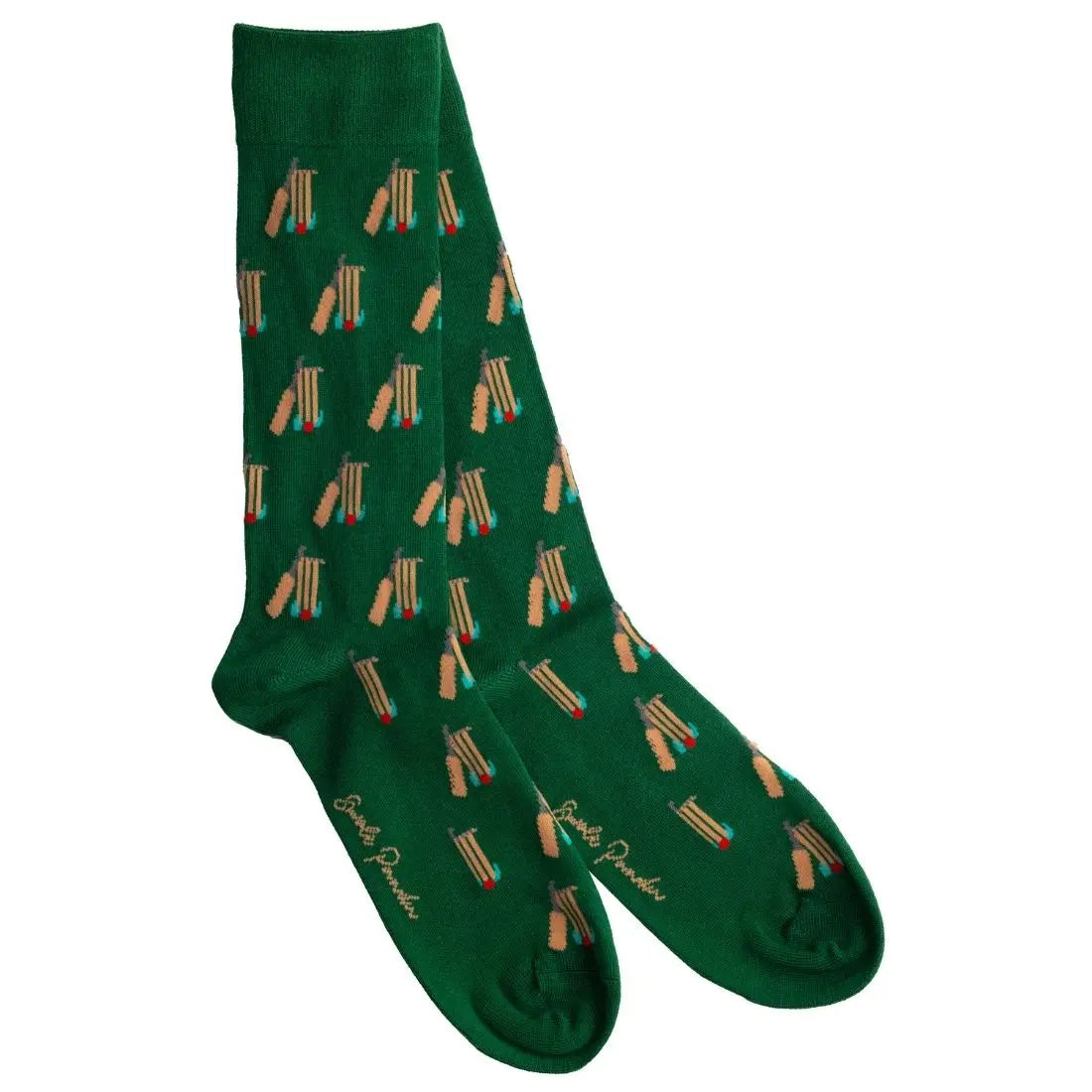 Cricket Bamboo Socks (Comfort Cuff) Swole Panda