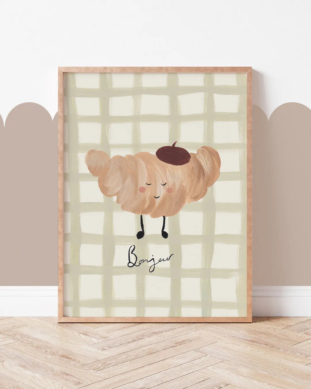 Croissant - Food Art Print Lion & The Pear
