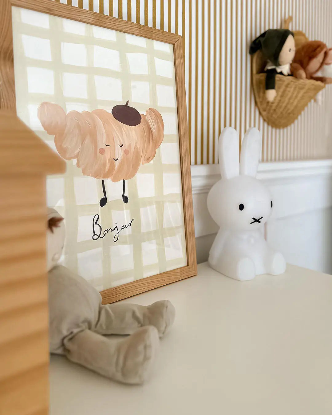 Croissant - Food Art Print Lion & The Pear