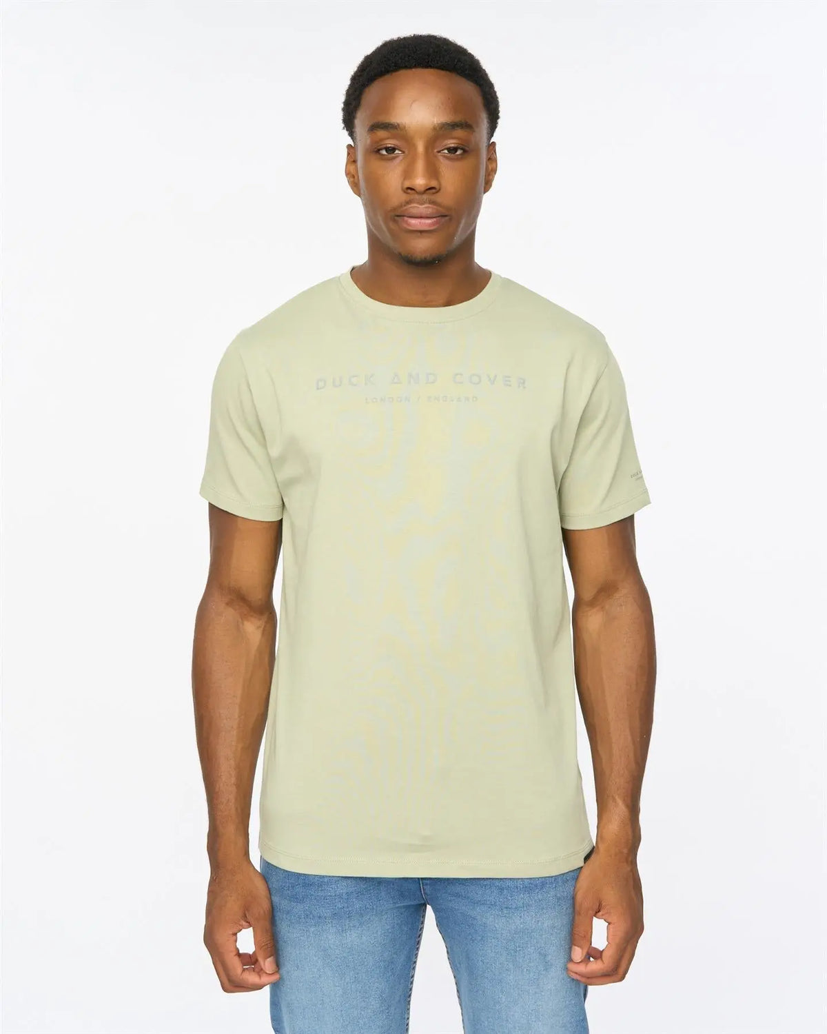 Crytons Heavy T-Shirt Sage Duck and Cover
