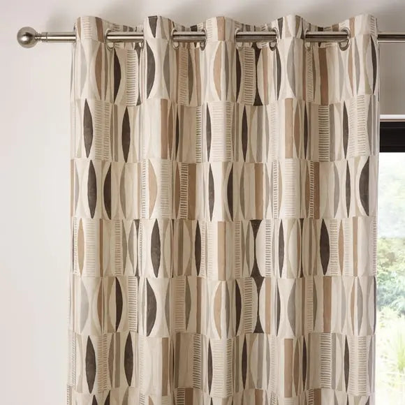 Cuba Eyelet Curtains Dunelm