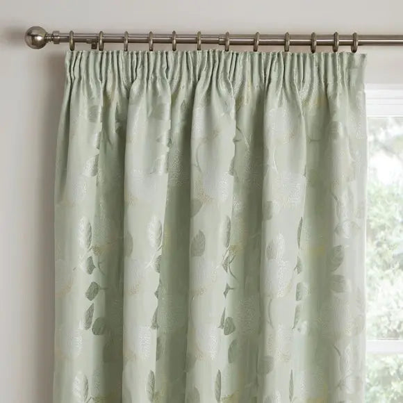 Curtina Bramford Jacquard Pencil Pleat Curtains Dunelm