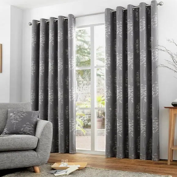 Curtina Elmwood Eyelet Curtains Dunelm