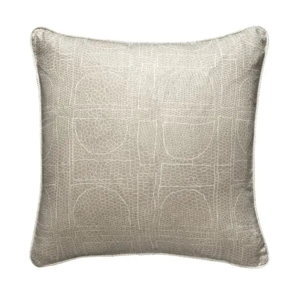 Curzon String, Sustainable Feather, Cushion Sophie Paterson Eco-conscious & Cotton Blend & Linen Blend Geometric Andrew Martin