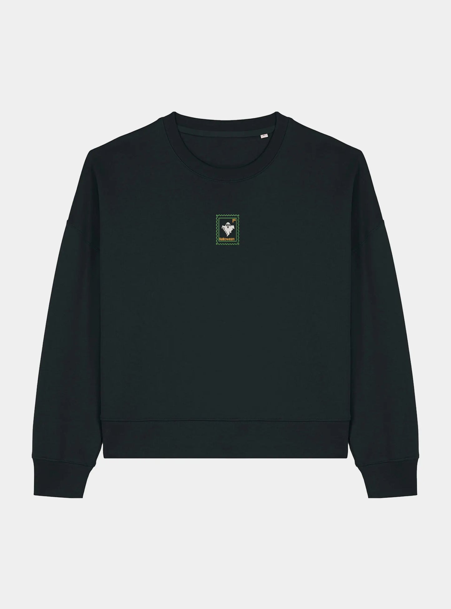 Cute Spooky Ghost Sweatshirt - Halloween - Relaxed Fit Freddyezgy