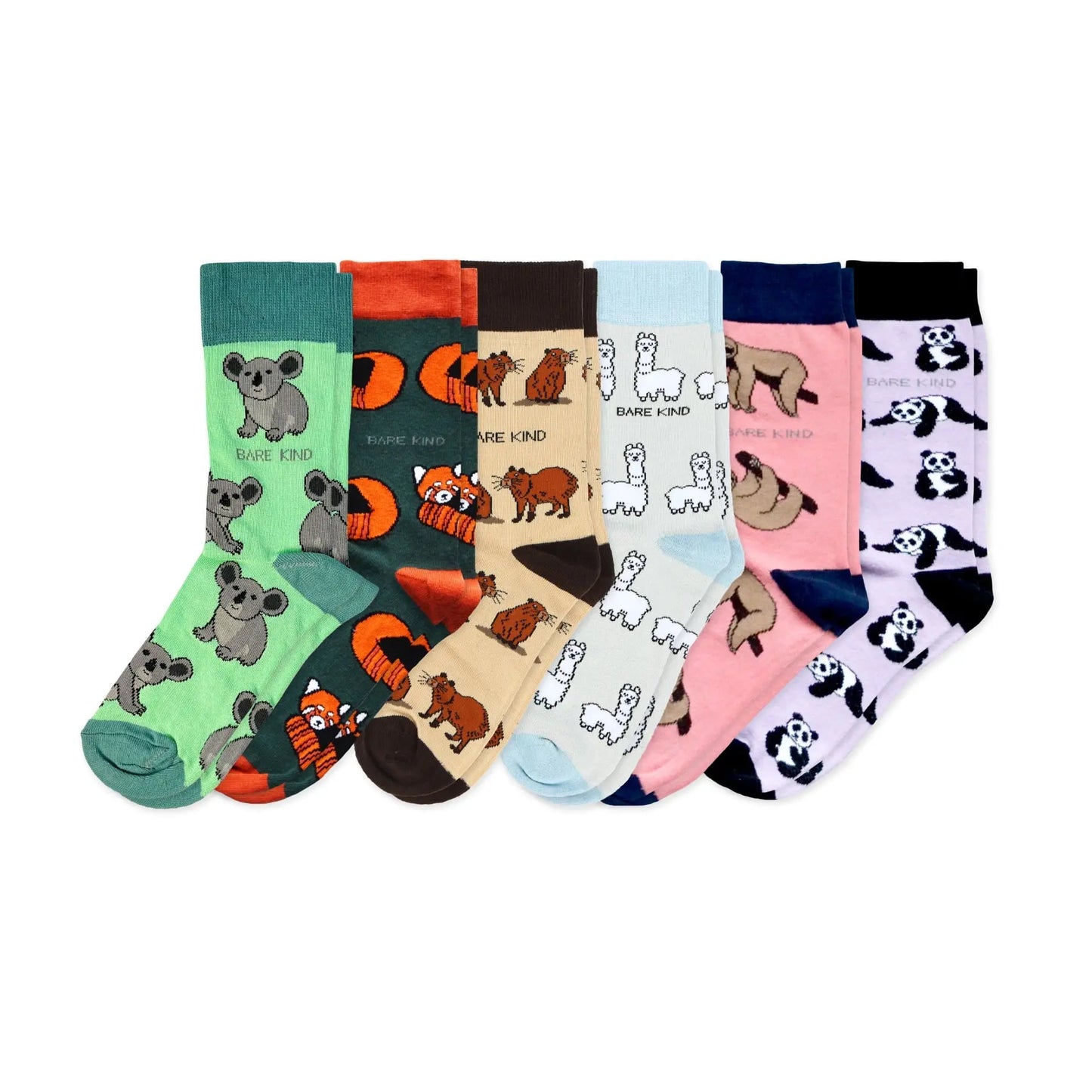 Cute & Cuddly Bamboo Sock Set Bare Kind