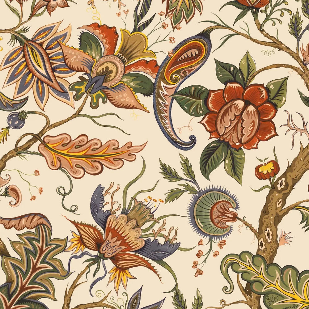 DAMAS Wallpaper - Cream House of Hackney