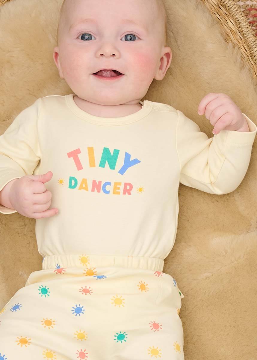 Tiny Dancer Rainbow Baby Bodysuit The bonniemob