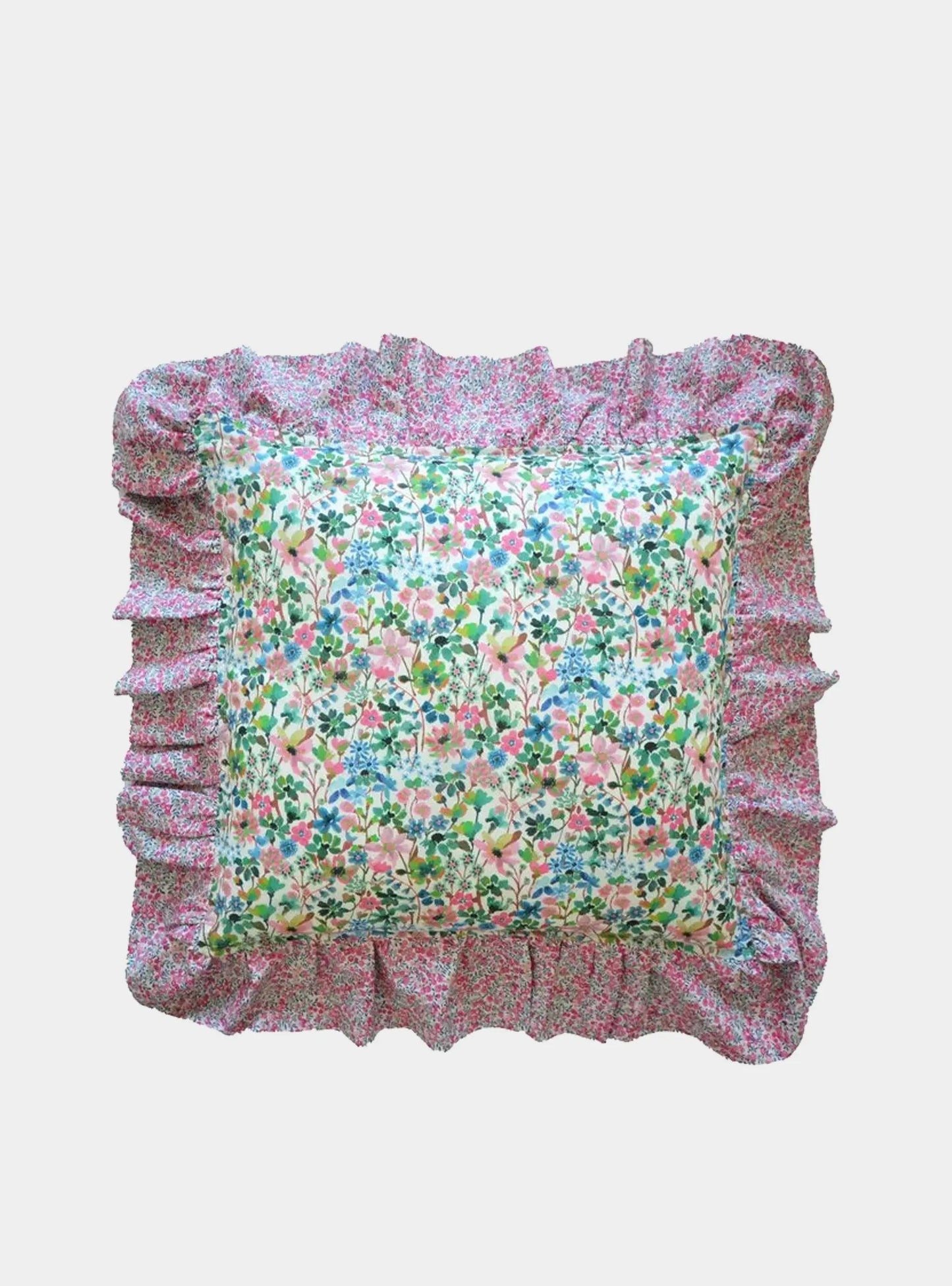 DREAMS of SUMMER Liberty Ruffle Cushion Coco & Wolf