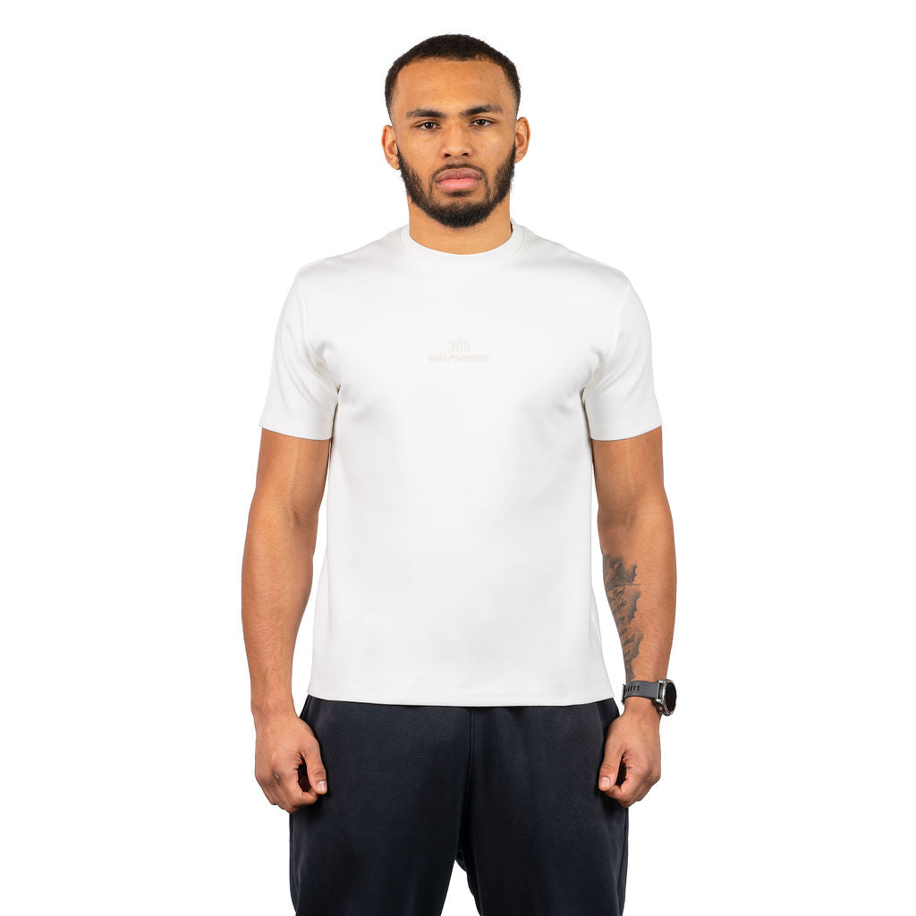 365 Classic Fit T-Shirt - White Bravose
