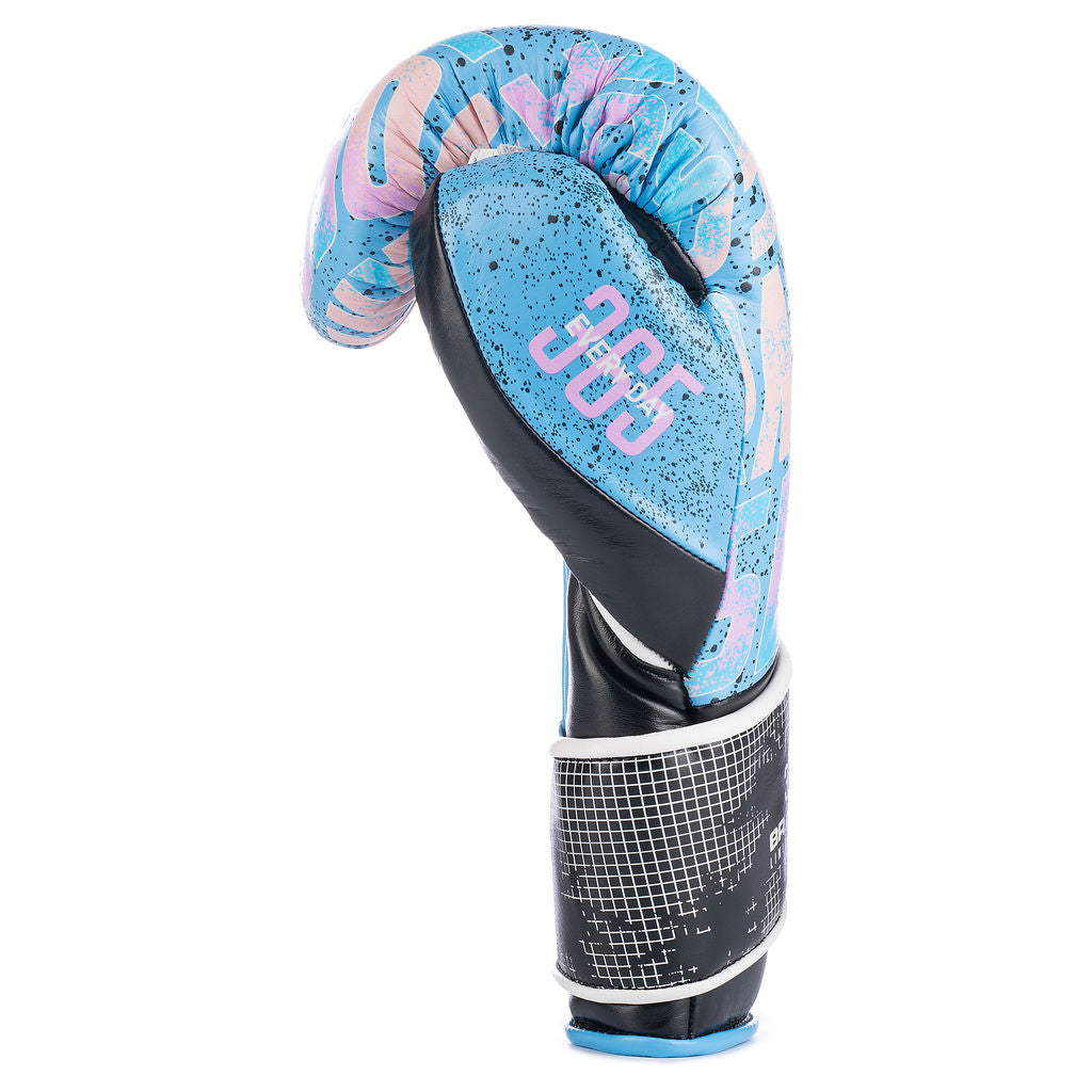 Bravose Limited Edition 16oz Velcro Boxing Gloves – Blue Edition Bravose