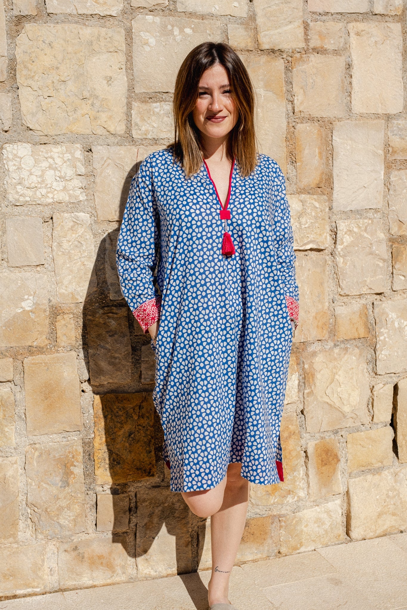 Johanna floral tunic Naree Clothing