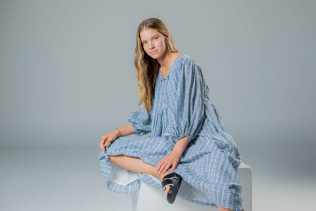 Radha Floaty Midi Dress Naree Clothing