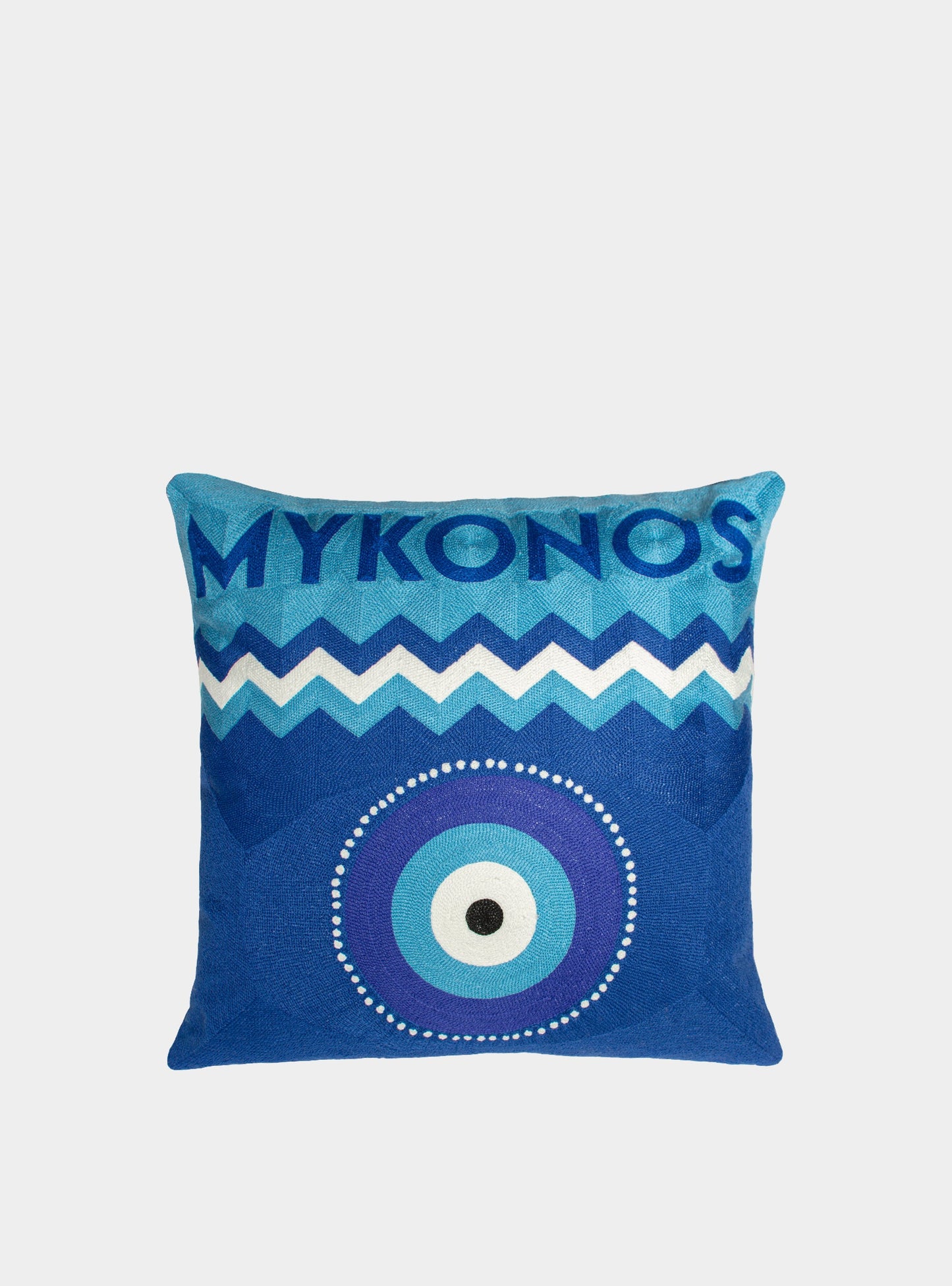Mykonos Needlepoint Cushion The Pillow Drop