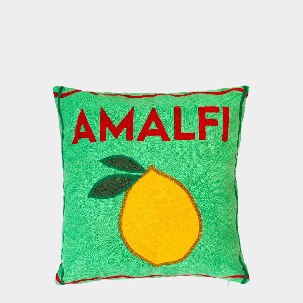 Amalfi Needlepoint Cushion The Pillow Drop