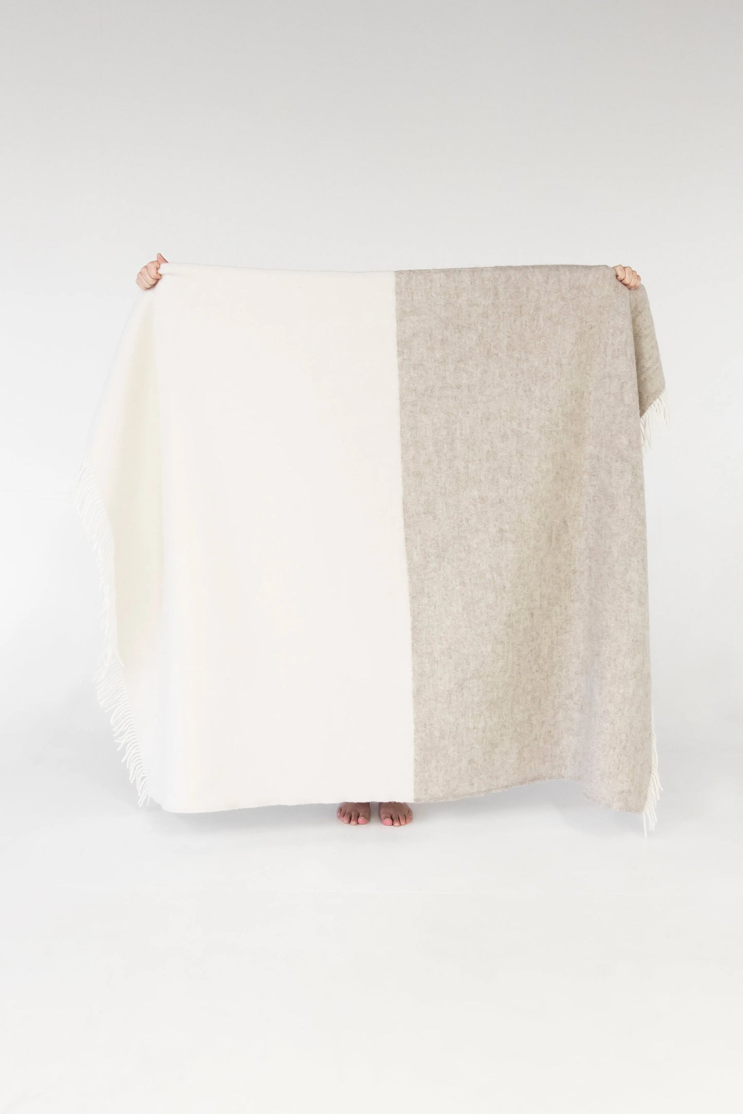 DUO Ecru Blanket Forestry Wool