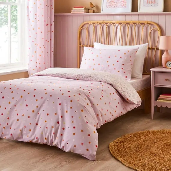 Daisy Ditsy Polycotton Duvet Cover & Pillowcase Set Dunelm