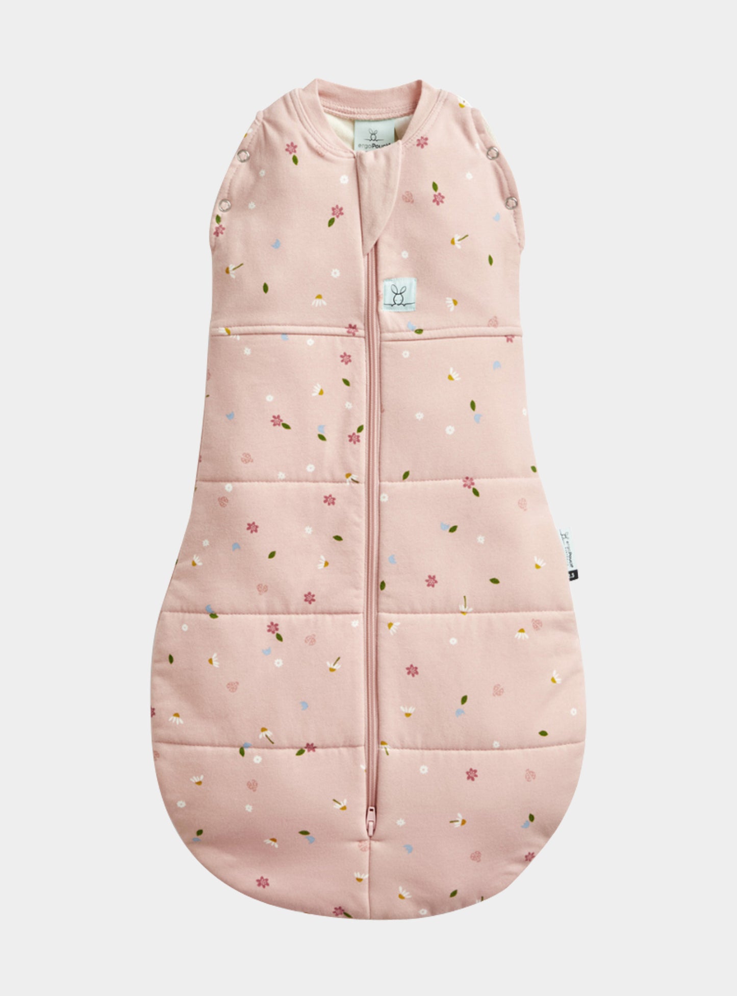 Organic Winter Cocoon Swaddle Sleeping Bag - Daisy 2.5 TOG ergoPouch