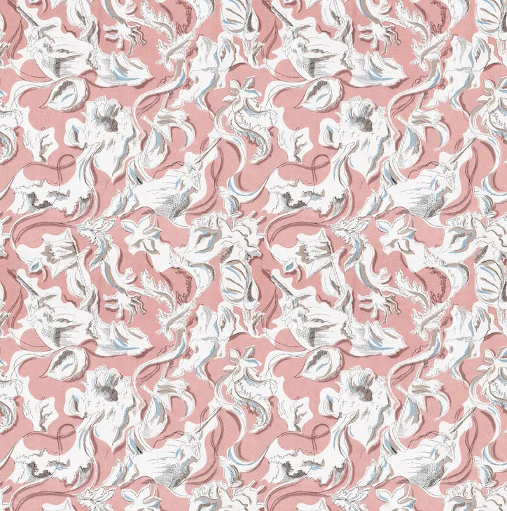 Dali's Mermaid - Blush - Wallpaper Print~Sisters