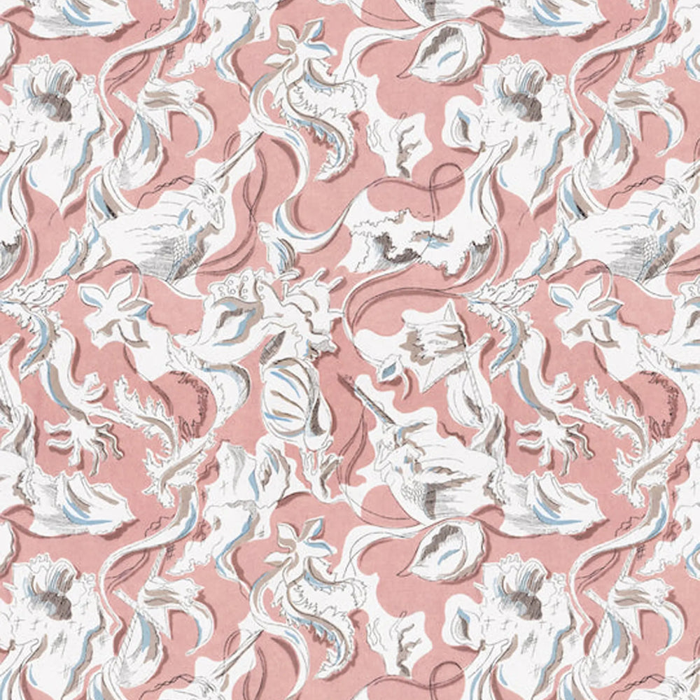 Dali's Mermaid - Blush - Wallpaper Print~Sisters