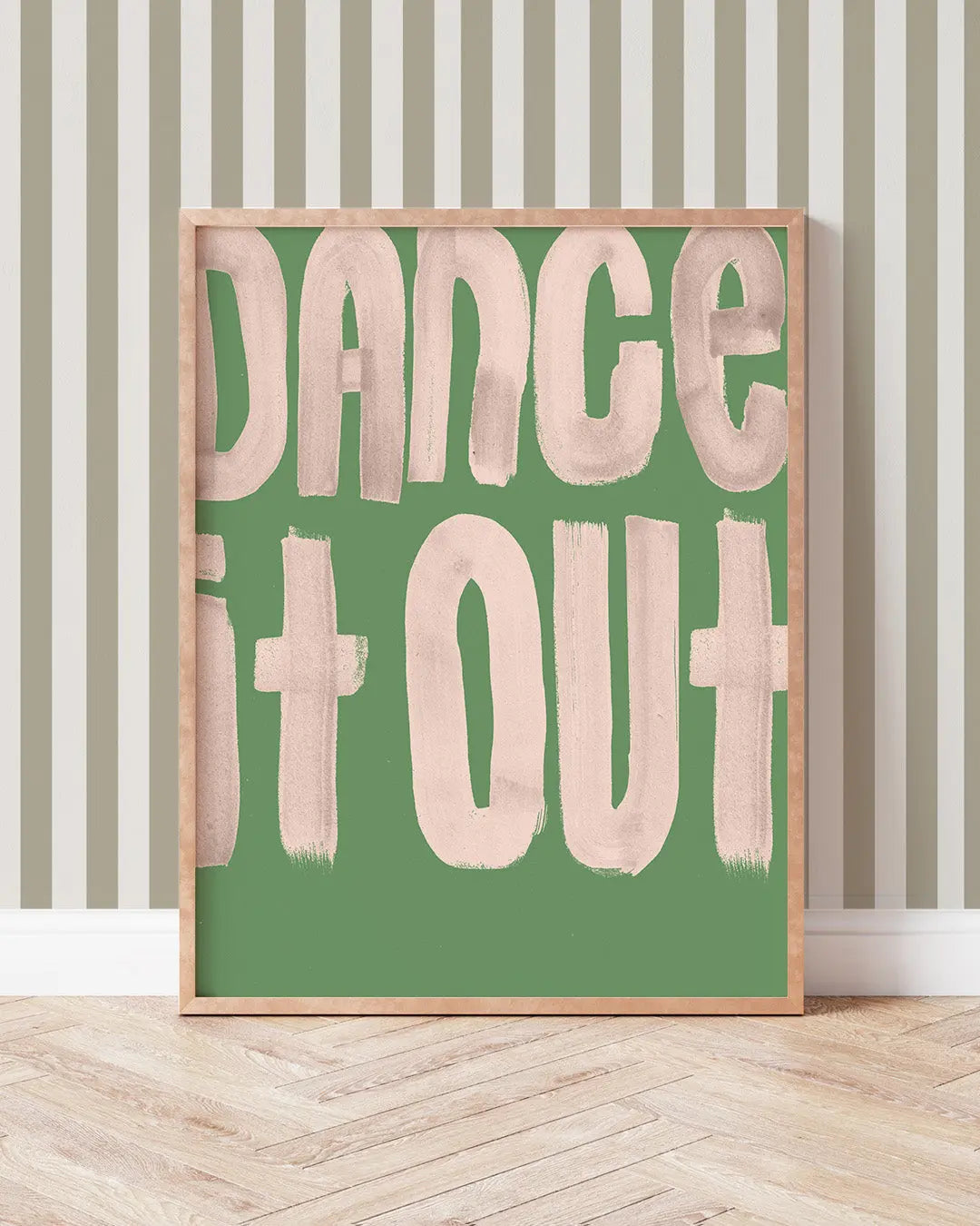 Dance It Out' - Word Art Print Lion & The Pear