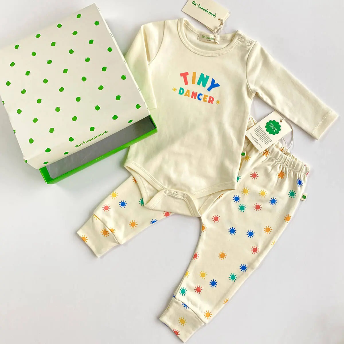 Dancer & Dearly Baby Gift Set - Bodysuit & Legging in a Gift Box The bonniemob